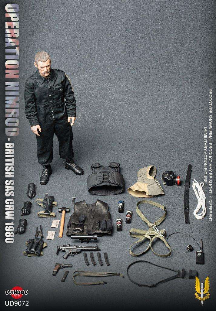 1:6 scale Ujindou UD9072 British SAS CRW Operation Nimrod 1980 12" Figure (PREORDER)