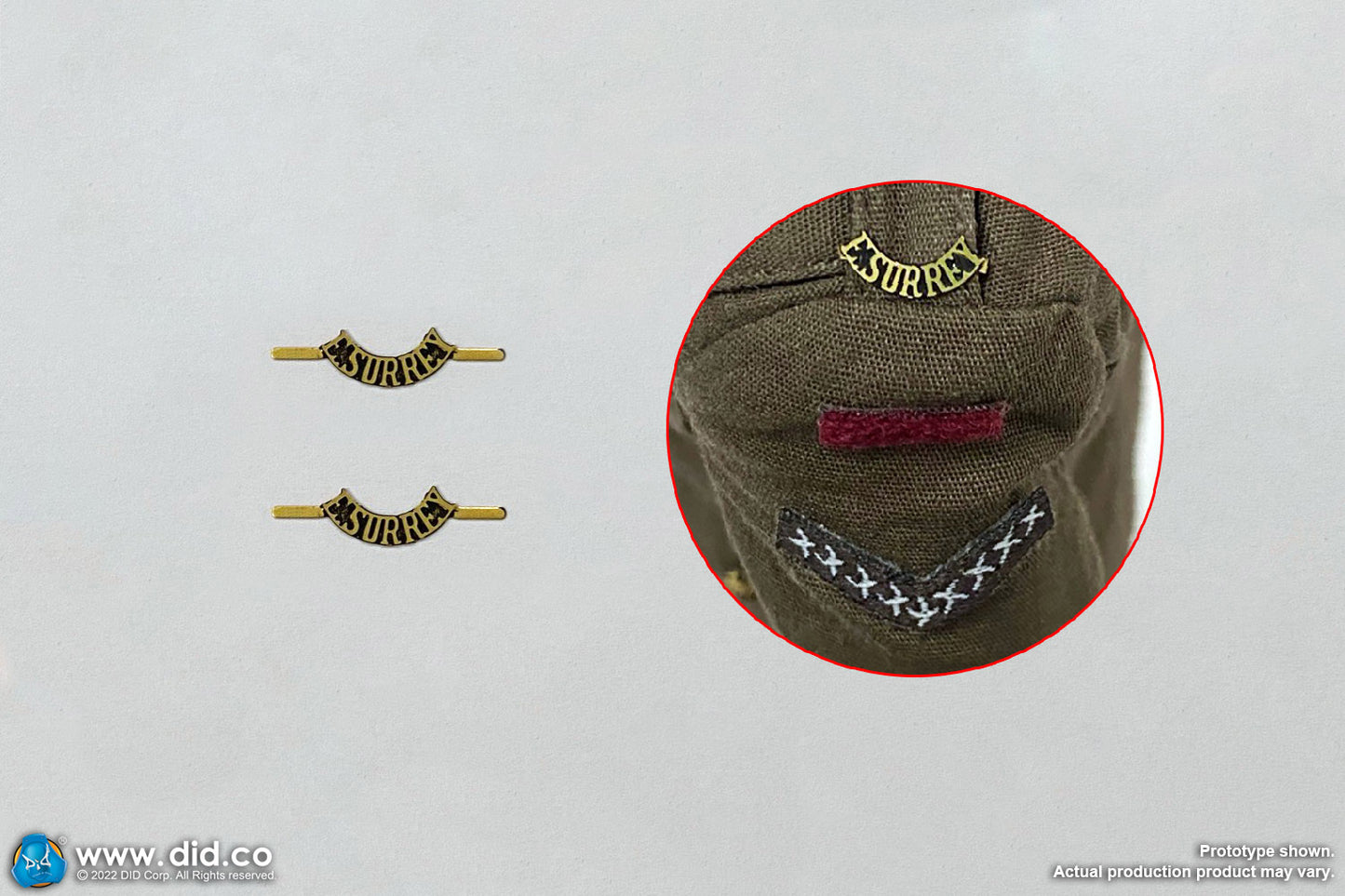 1:6 scale DiD WWI British infantry Lance Corporal Tom 12" Action Figure B11013