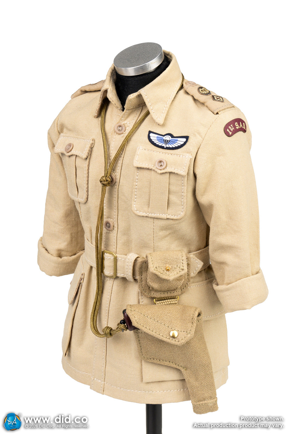 1:6 scale DiD K80197 WWII British SAS Special Forces Colonel Alan 12" Figure  (PREORDER)