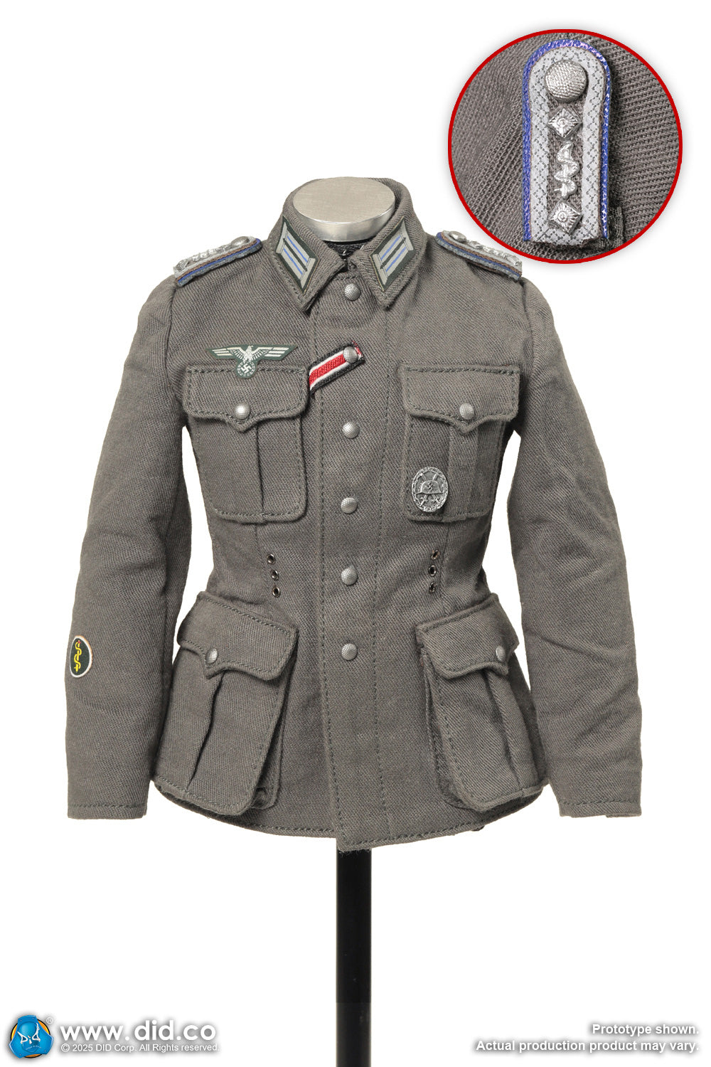 1:6 scale DiD D80183 German Medic Officer Candidate, Unterazt - Groger (PREORDER)