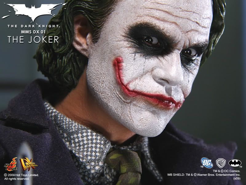 1:6 scale Hot Toys The Dark Knight Joker DX01 12" Action Figure