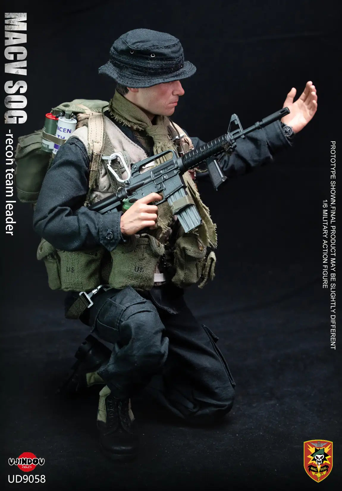 1:6 scale Ujindou MACV-SOG Recon Team Leader in Vietnam 12