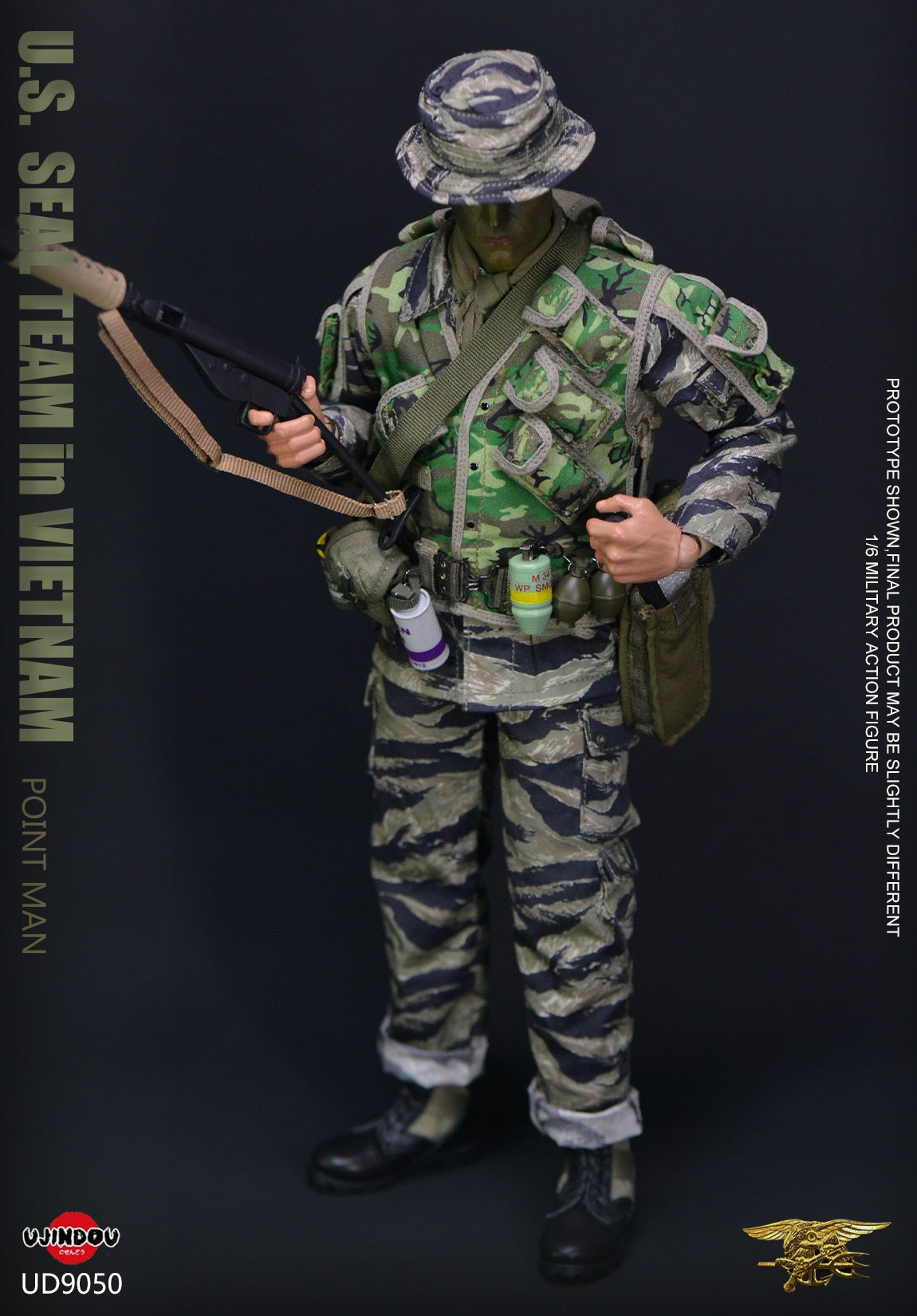 1:6 scale Ujindou UD-9050 U.S. SEAL Team in Vietnam Point Man (PREORDER)