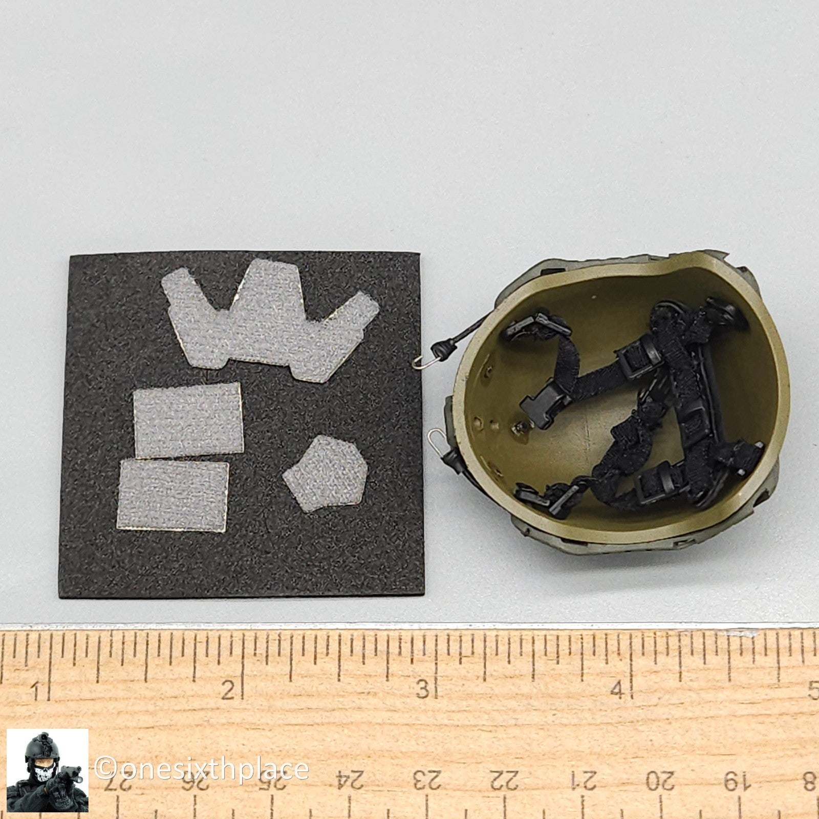 1:6 Easy & Simple PMC Green Helmet for 12" Figures