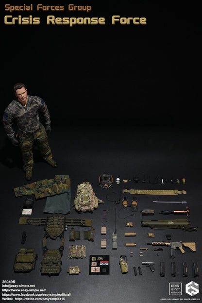 1:6 scale Easy & Simple Special Forces Group Crisis Response Force 26049R