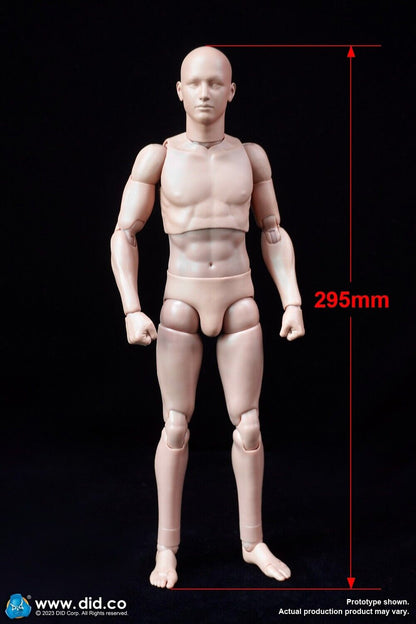 1:6 DiD Advanced Male Body (Slim Version) 2.0 Male Hands Set for 12" Figures