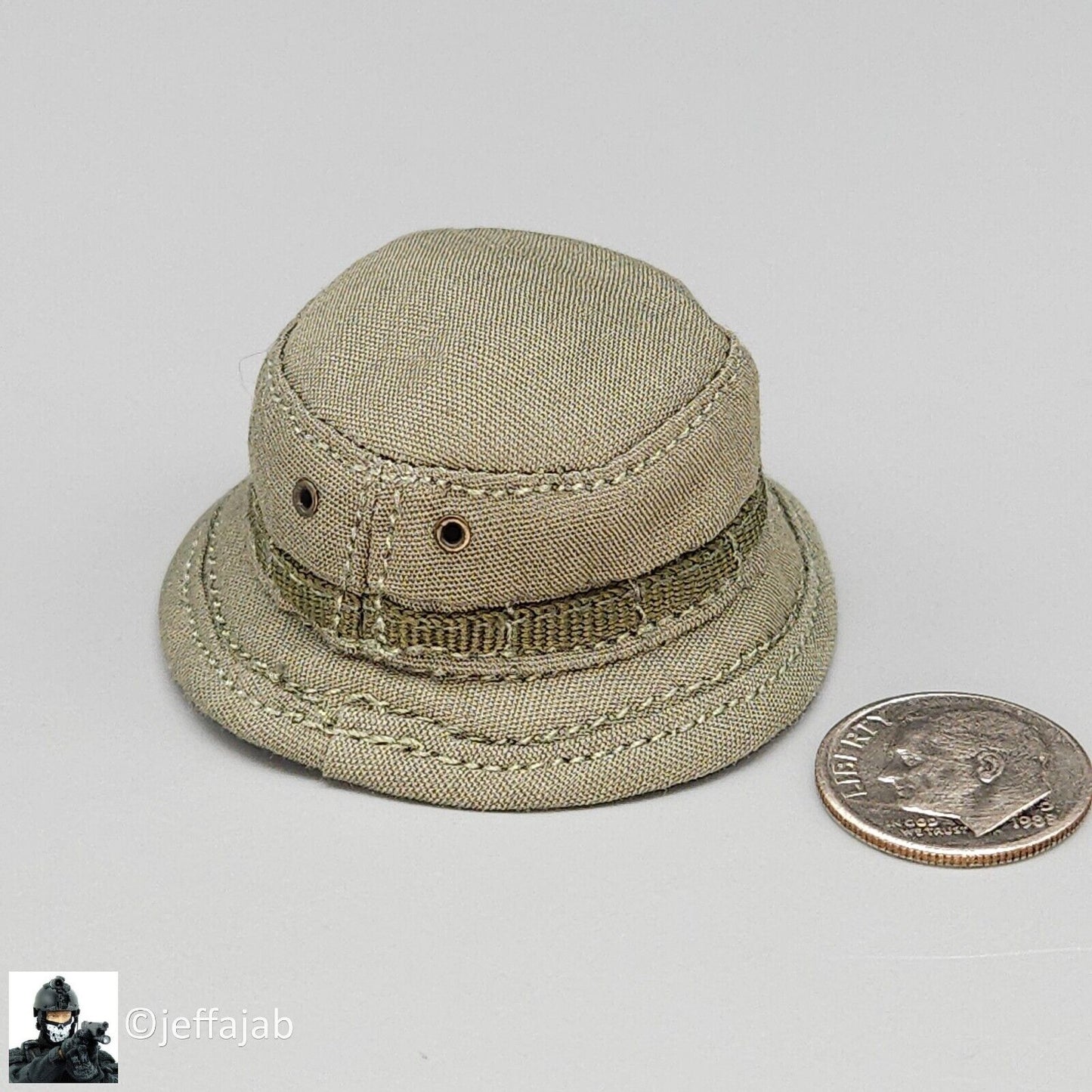 1:6 scale QO Toys Vietnam 101st Airborne Hamburger Hill Boonie Hat