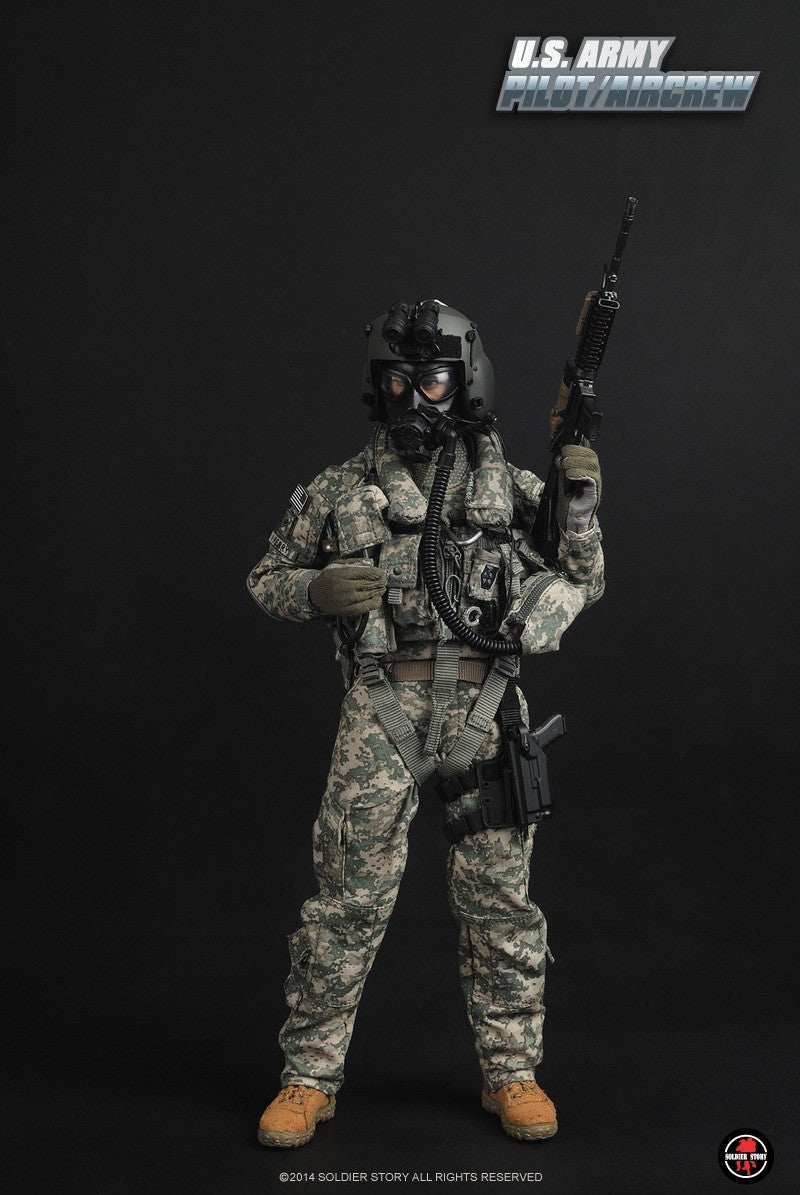 1:6 scale Soldier Story US Army Aircrew Pilot Steamlight Flashlight 12" Figures