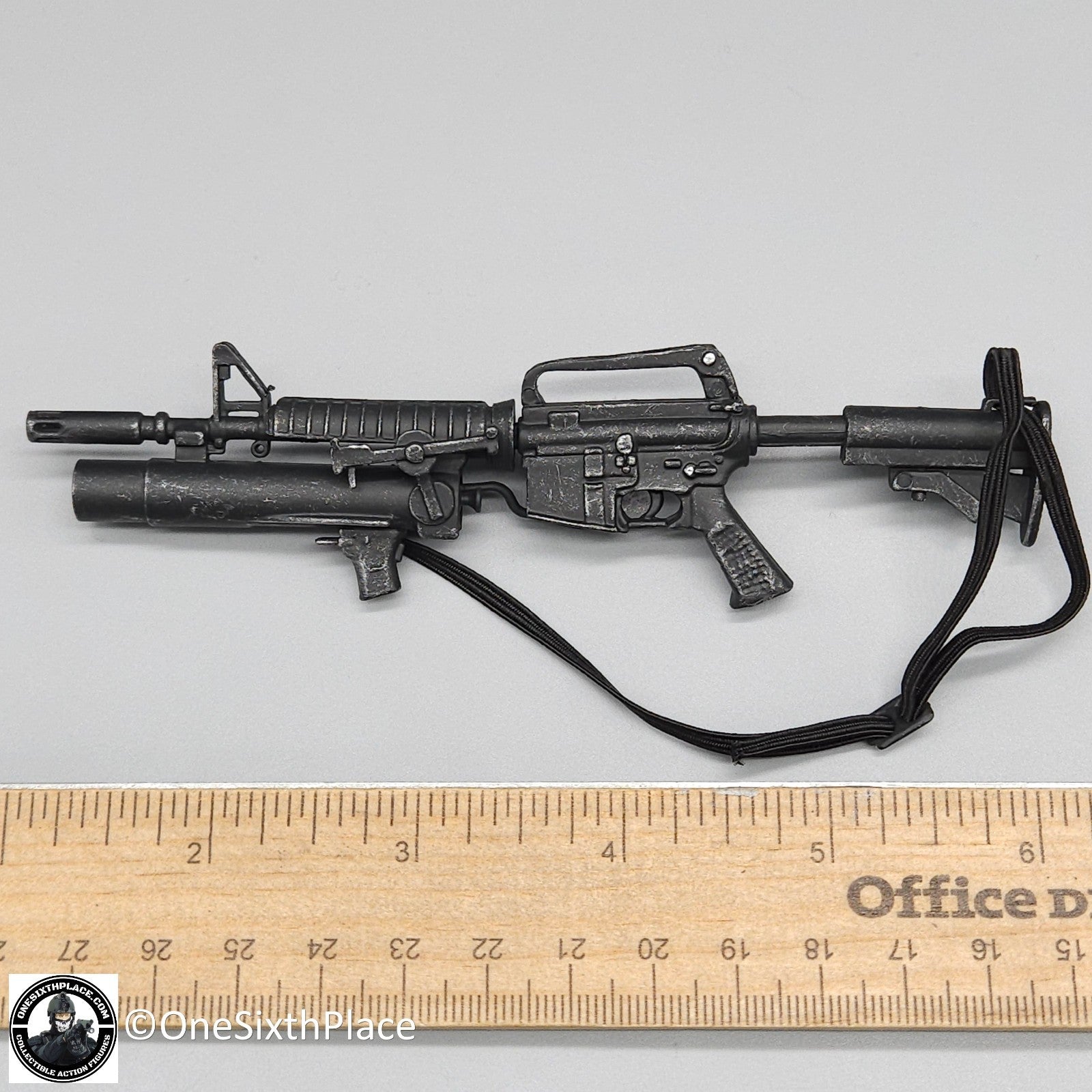 1:6 Ultimate Soldier Vietnam SEAL XM177 Rifle w/ Grenade Launcher for 12" Figure