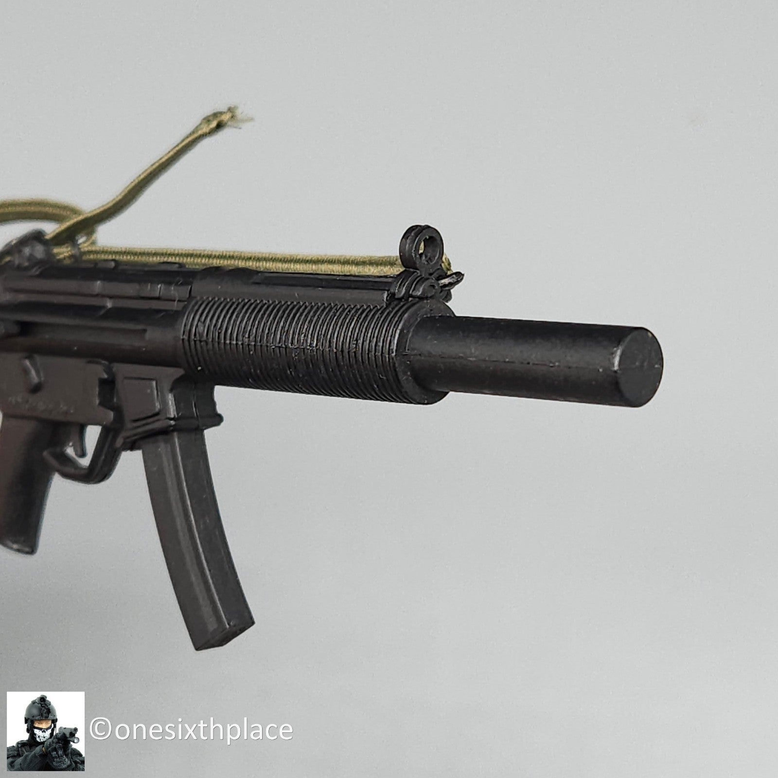 1:6 Ultimate Soldier Custom MP5 w/ Silencer for 12" Figures