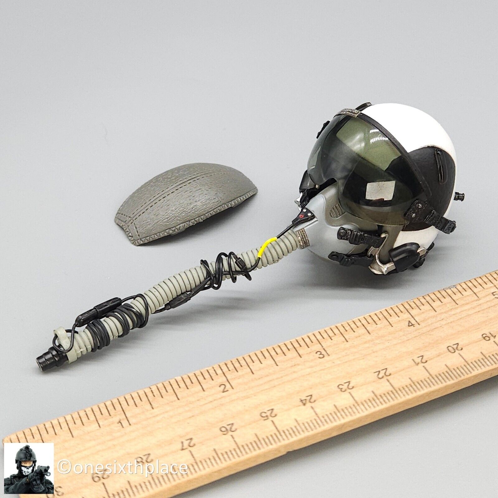 1:6 BBI Naval Pilot HGU-55 Flight Helmet Set READ NOTES for 12" Figures