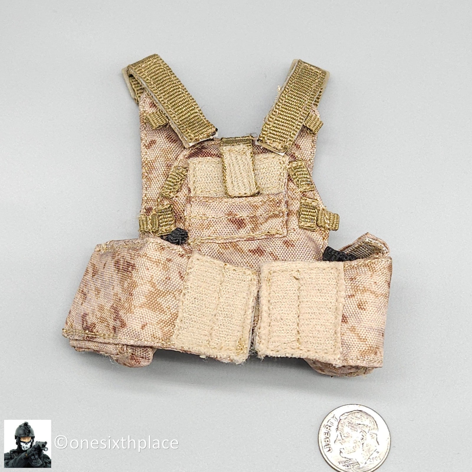 1:6 scale BBI AOR1 Camo 6094 Plate Carrier READ NOTES for 12" Figure
