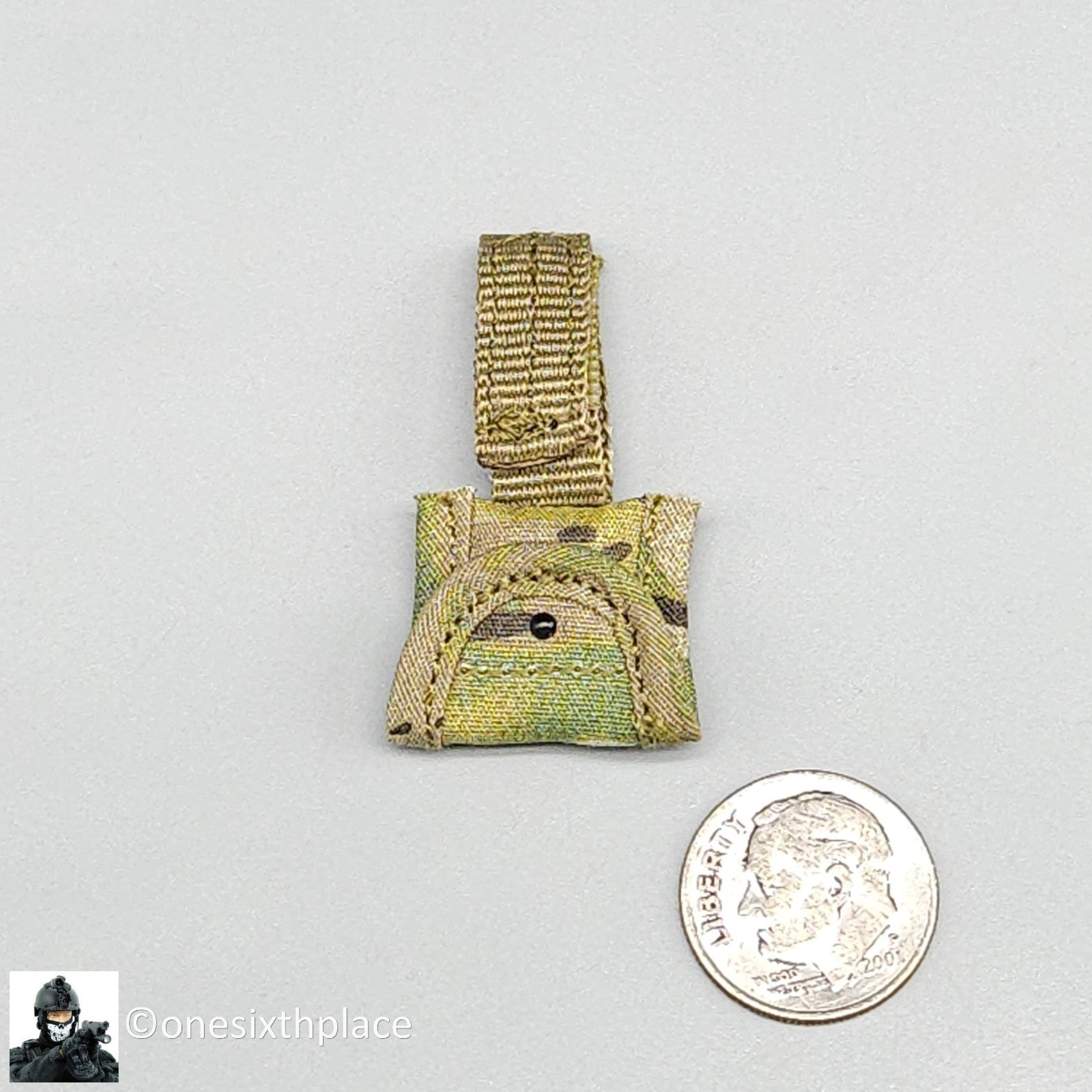 1:6 Easy & Simple Coalition Force Multicam Frag Grenade Pouch 12" Figure 26065SC