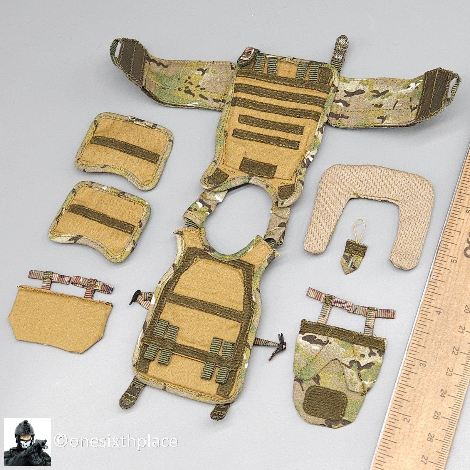 1:6 Easy & Simple Russian Special Operations Forces SSO Multicam Plate Carrier