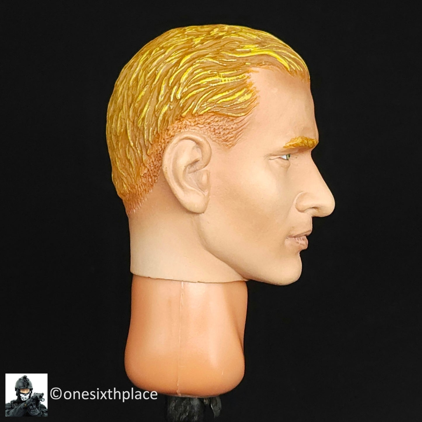 1:6 BBI WWII German Luftwaffe Pilot Otto Male Head Sculpt for 12" Figures