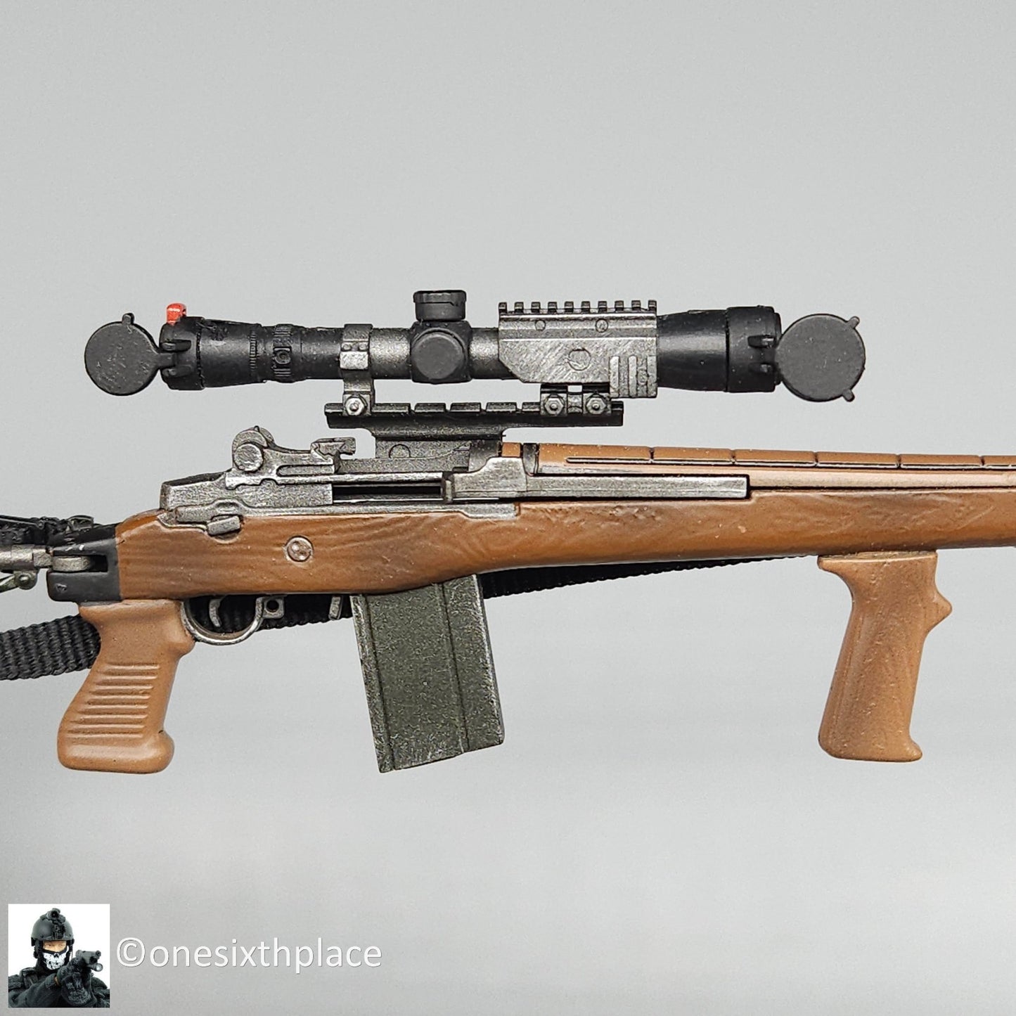 1:6 scale BBI Navy SEAL Hawkeye M14 Sniper Rifle for 12" Figures