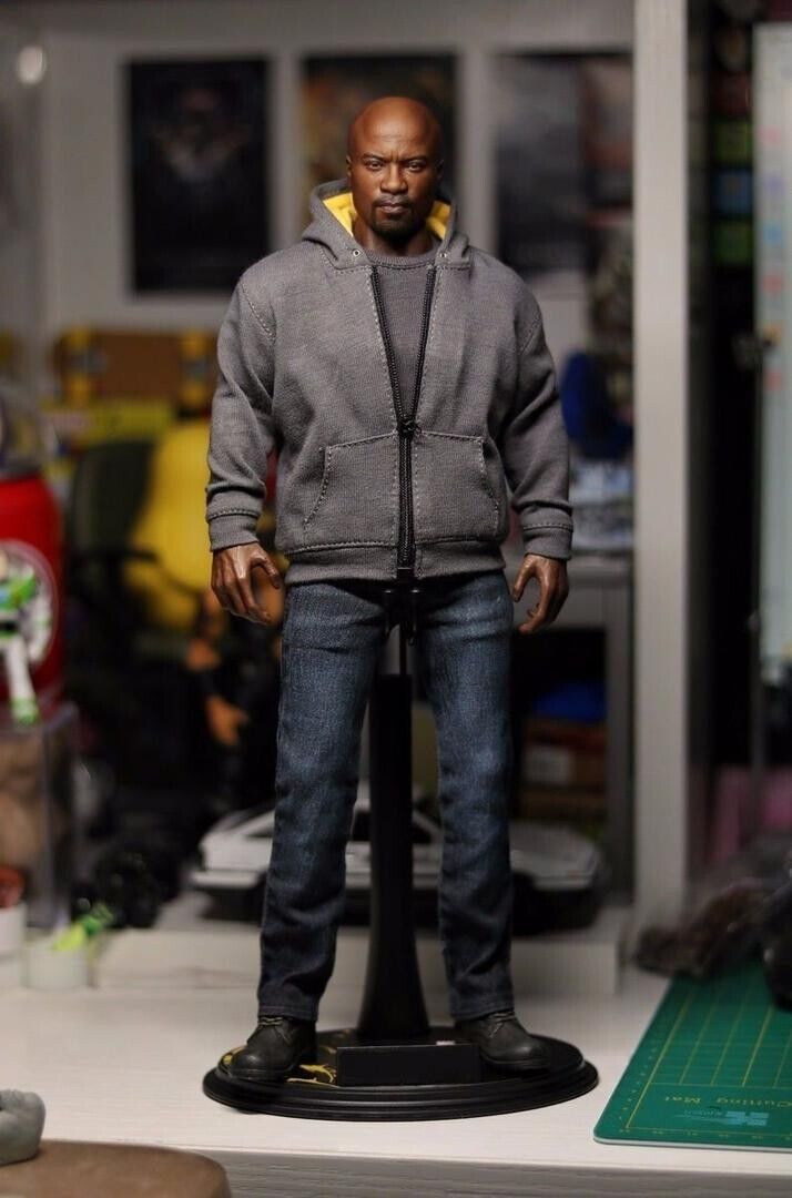 1:6 Vimal X Eleven Luke Cage Mens Shoes Boots for 12" Figures