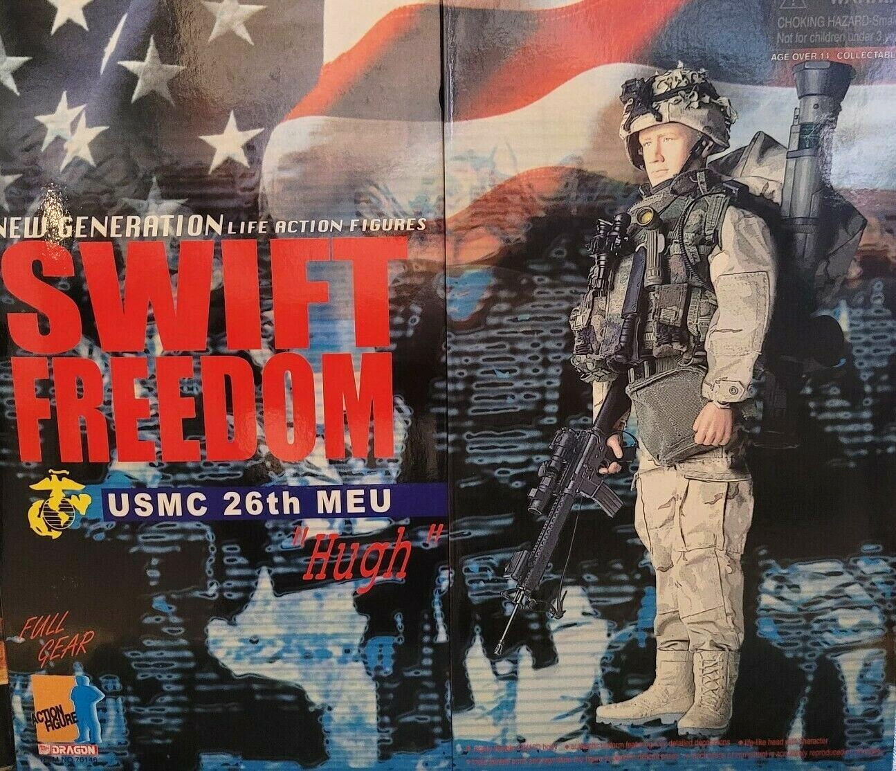 1:6 scale Dragon USMC Hugh ALICE Backpack for 12" Figures