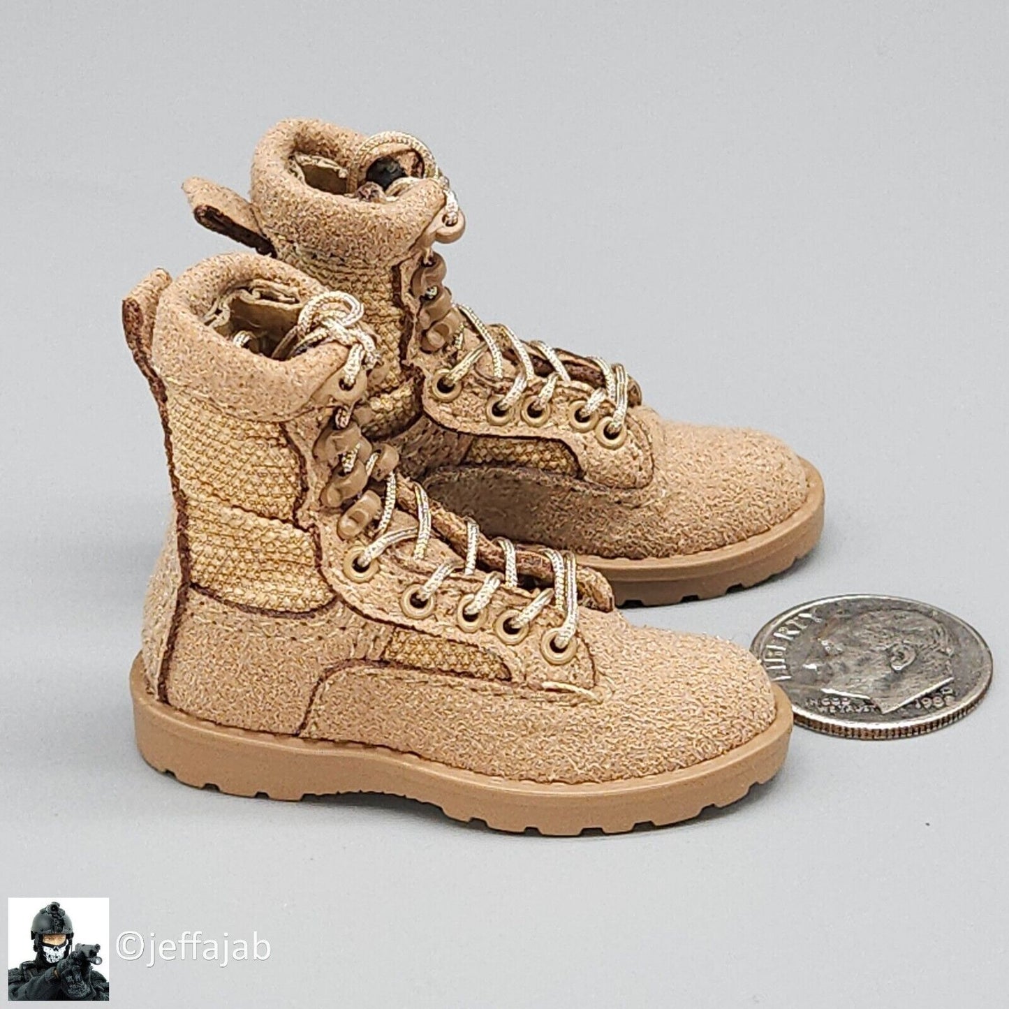 1:6 Easy & Simple Delta Force 2022 Cultural Support Team CST Female Tan Boots