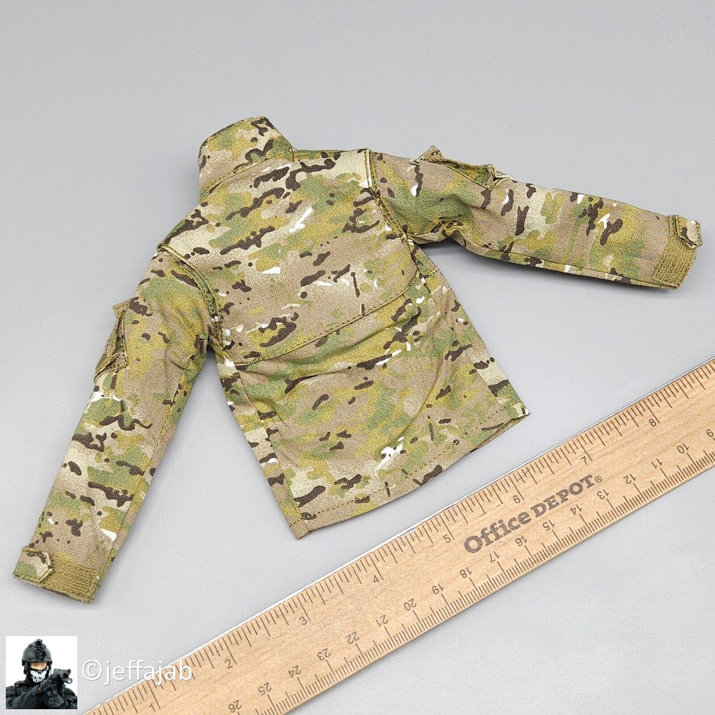 1:6 Easy & Simple Delta Force Chronology 2016 Multicam Jacket for 12" Figures