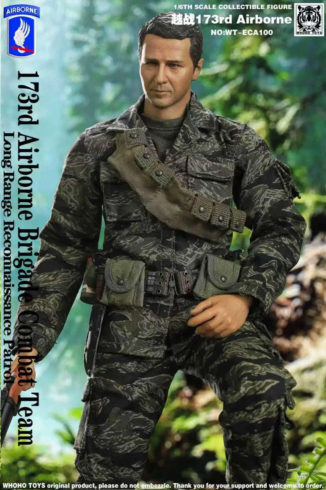 1:6 scale Whoho Toys Vietnam 173rd Airborne LRRP M26 Grenades for 12" Figures