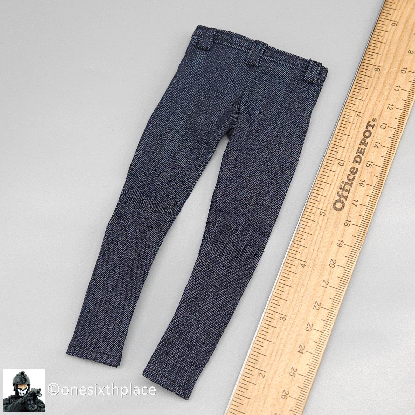 1:6 Triad Toys Odette Female Slim Denim Jeans Pants for 12" Figures
