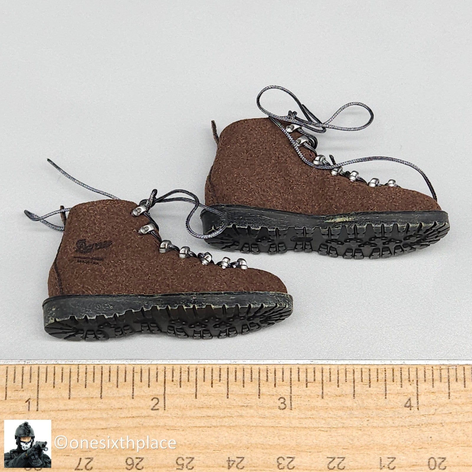 1:6 scale Easy & Simple Coalition Forces Hiking Boots for 12" Figure 26065SC
