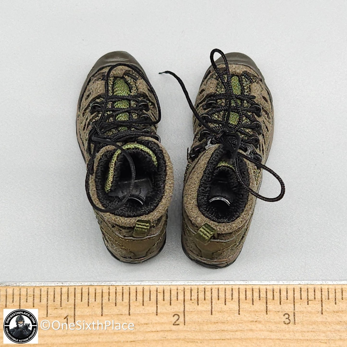 1:6 scale General's Armoury Bravo 7-1 Kill or Capture Salomon GTX Boots for Pegs