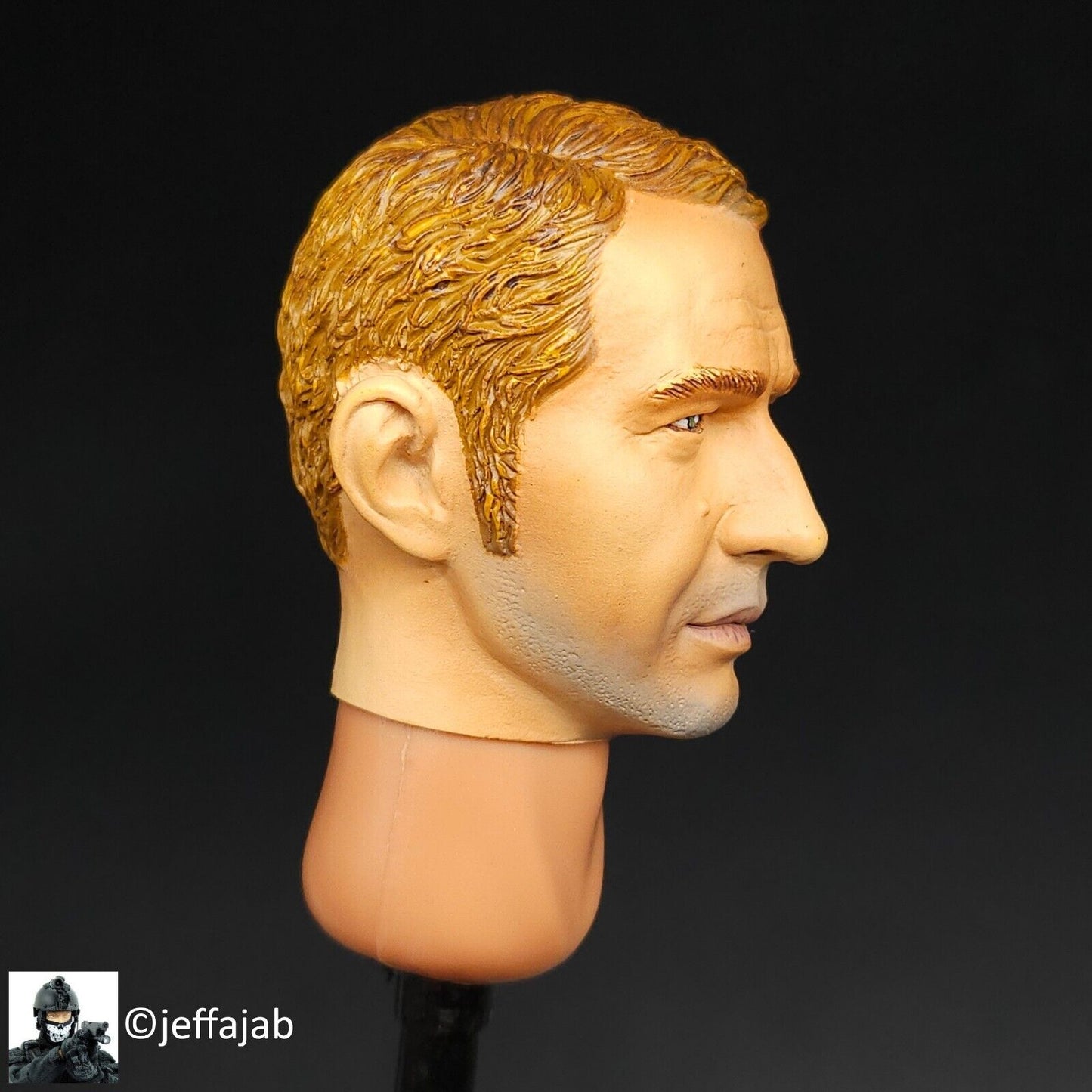 1:6 BBI WWII Australian Paddy Male Head Sculpt for 12" Figures