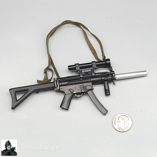 1:6 scale BBI British SAS Clark Metal MP5 Submachine Gun for 12" Figures