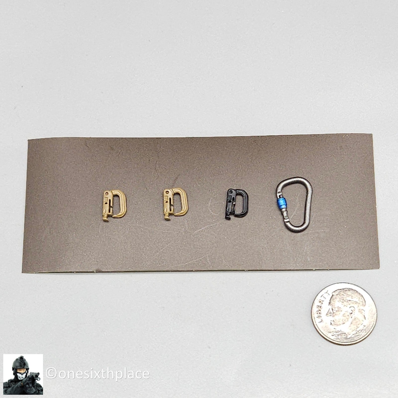 1:6 scale Easy & Simple Russian ALPHA Team Leader Carabiner Set for 12" Figures