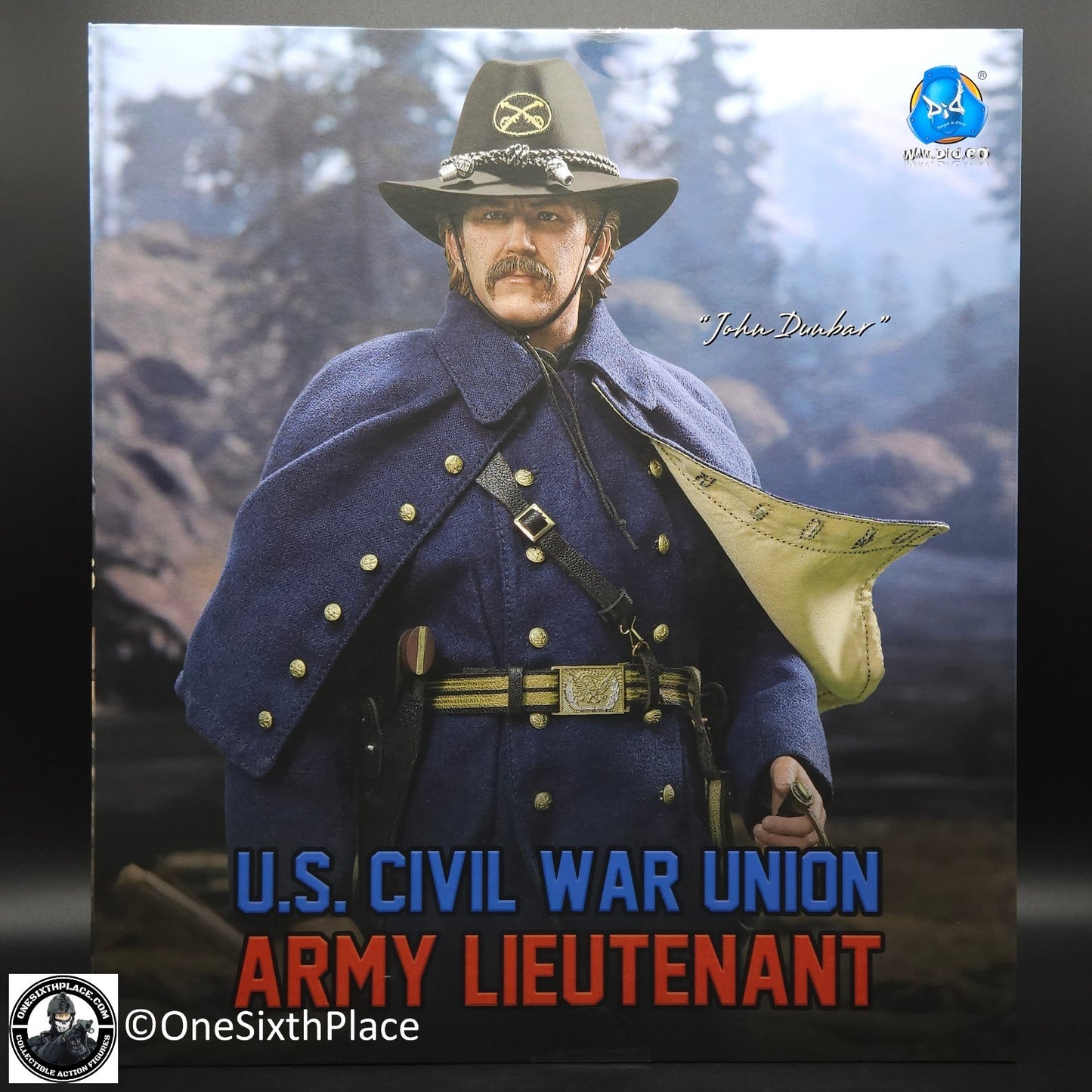 1:6 Scale DiD US Civil War Union Army Lieutenant John Dunbar 12" Figure NS80175