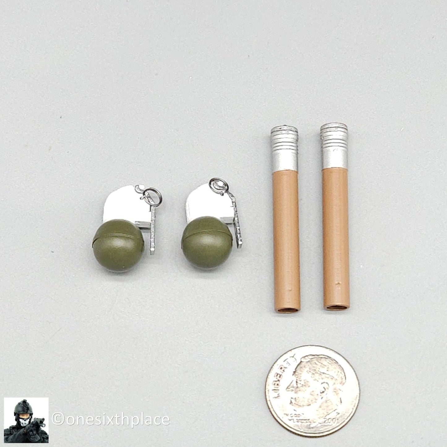 1:6 scale Easy & Simple Russian ALPHA Team Leader Grenades & Flares 12" Figures