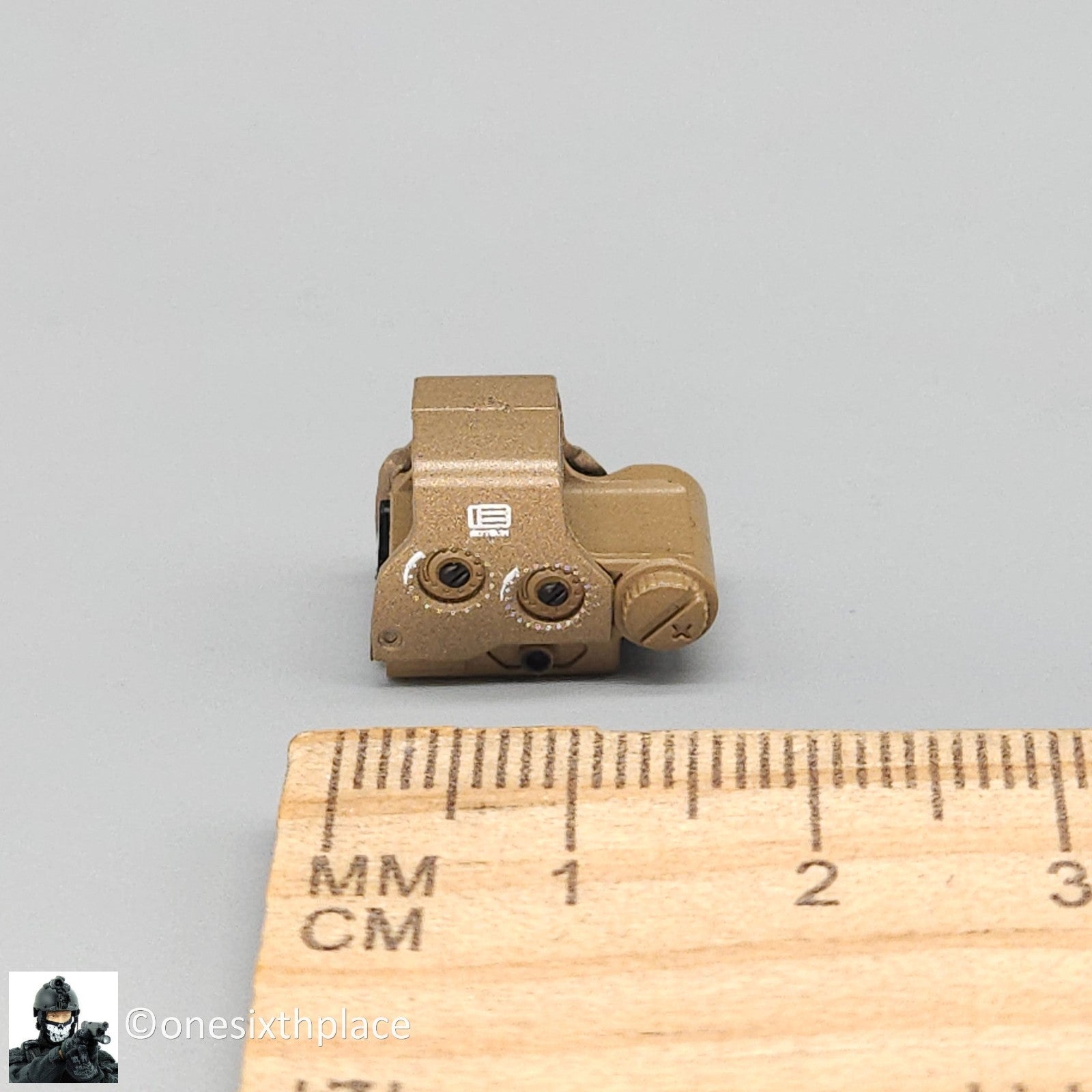 1:6 Easy & Simple Eotech Red Dot Rifle Sight Accessory for 12" Figures