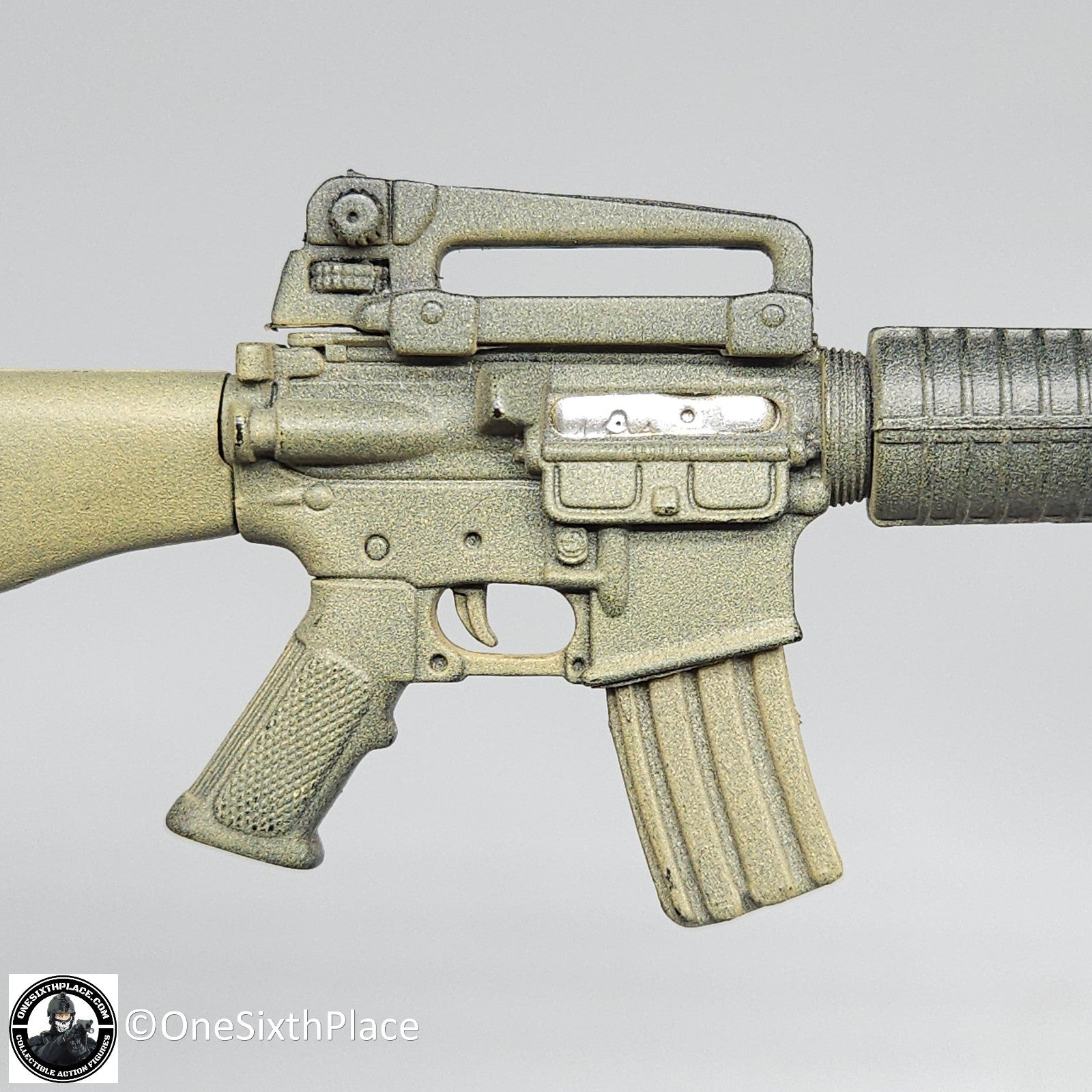 1:6 scale BBI USMC Weathered M16 Rifle w/ Custom Sling for 12" Figures