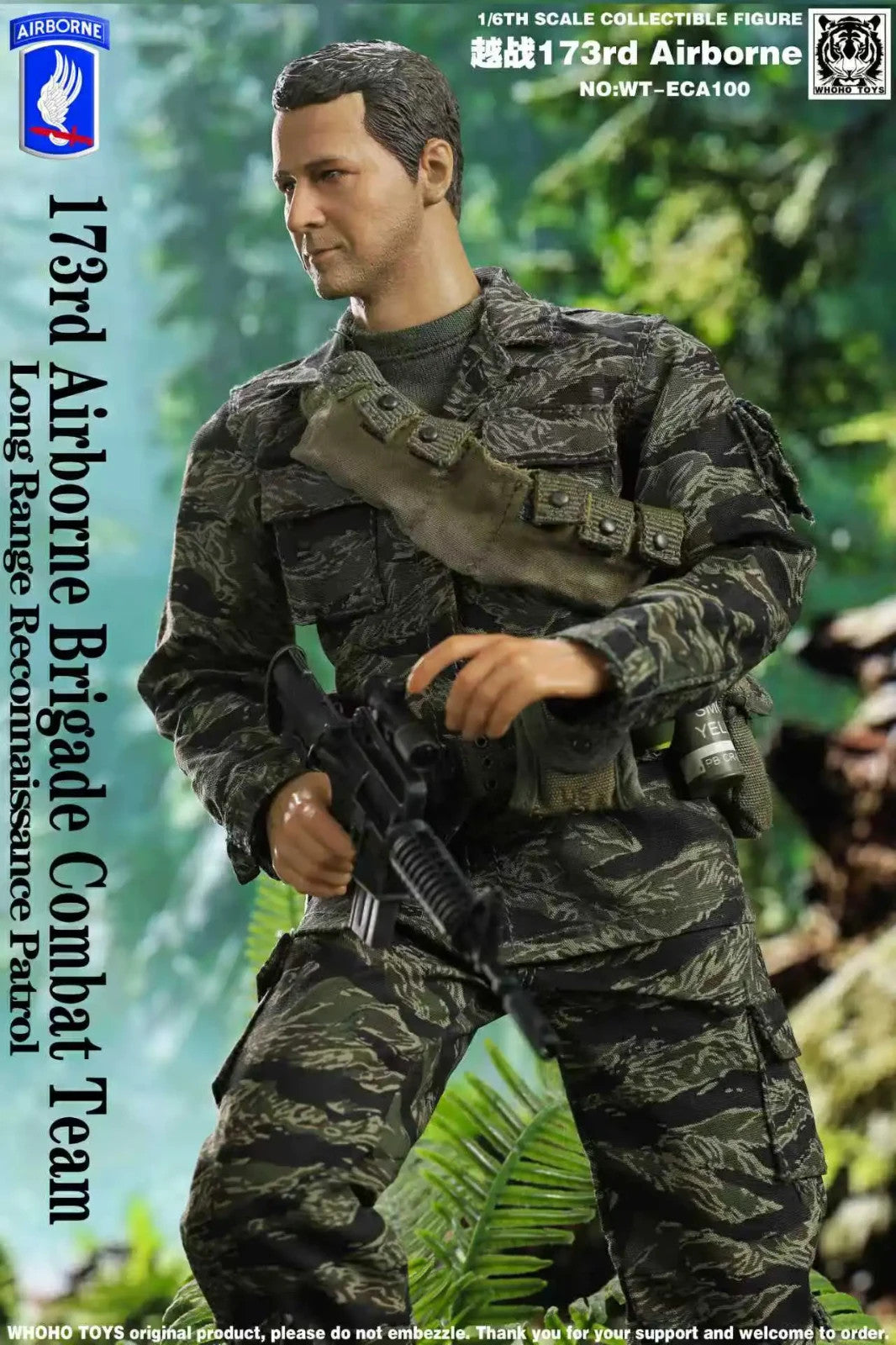 1:6 scale Whoho Toys Vietnam 173rd Airborne 40mm Grenade Bandolier 12" Figures