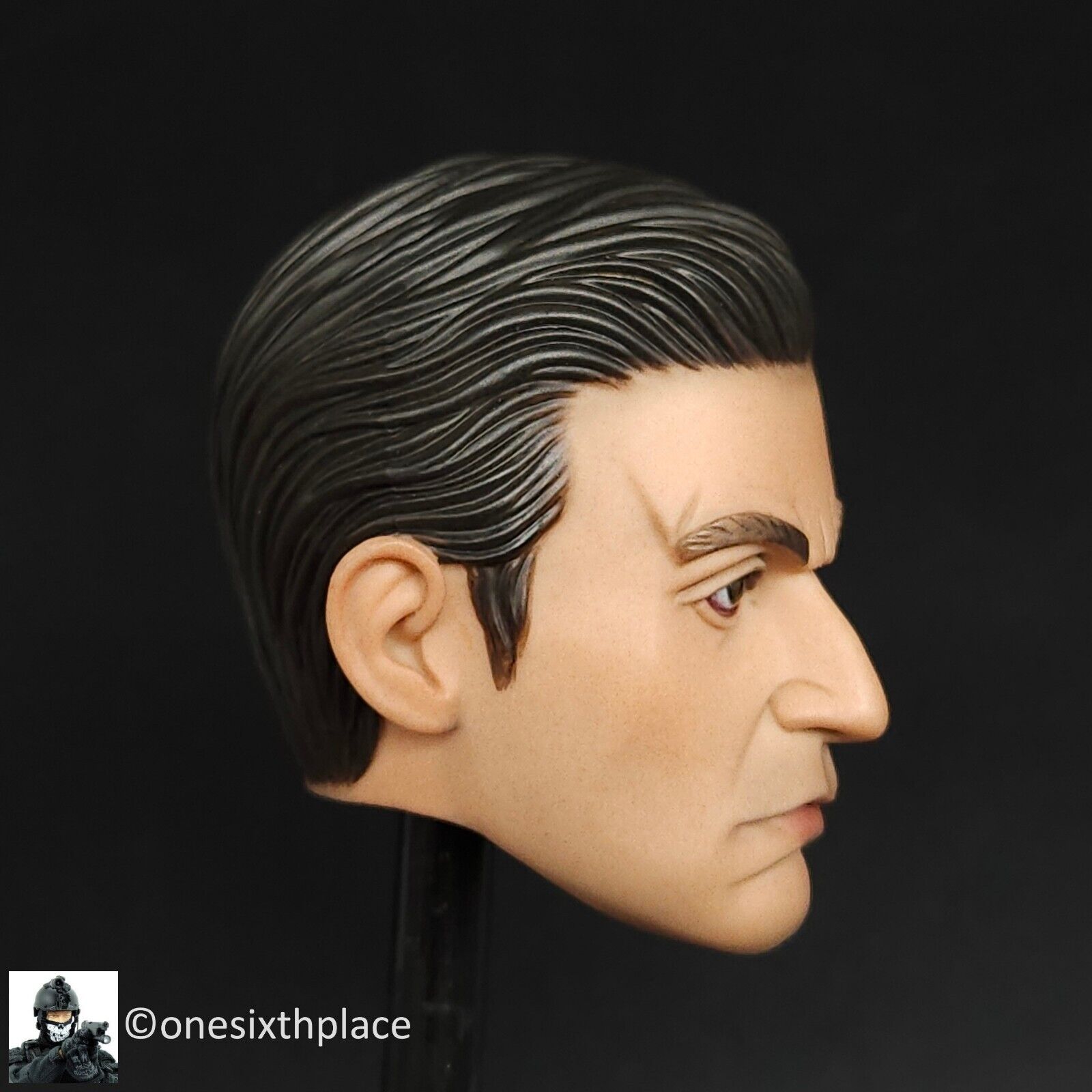 1:6 scale DamToys Gangster's Kingdom Diamond Angelo Male Head (No Neck Piece)