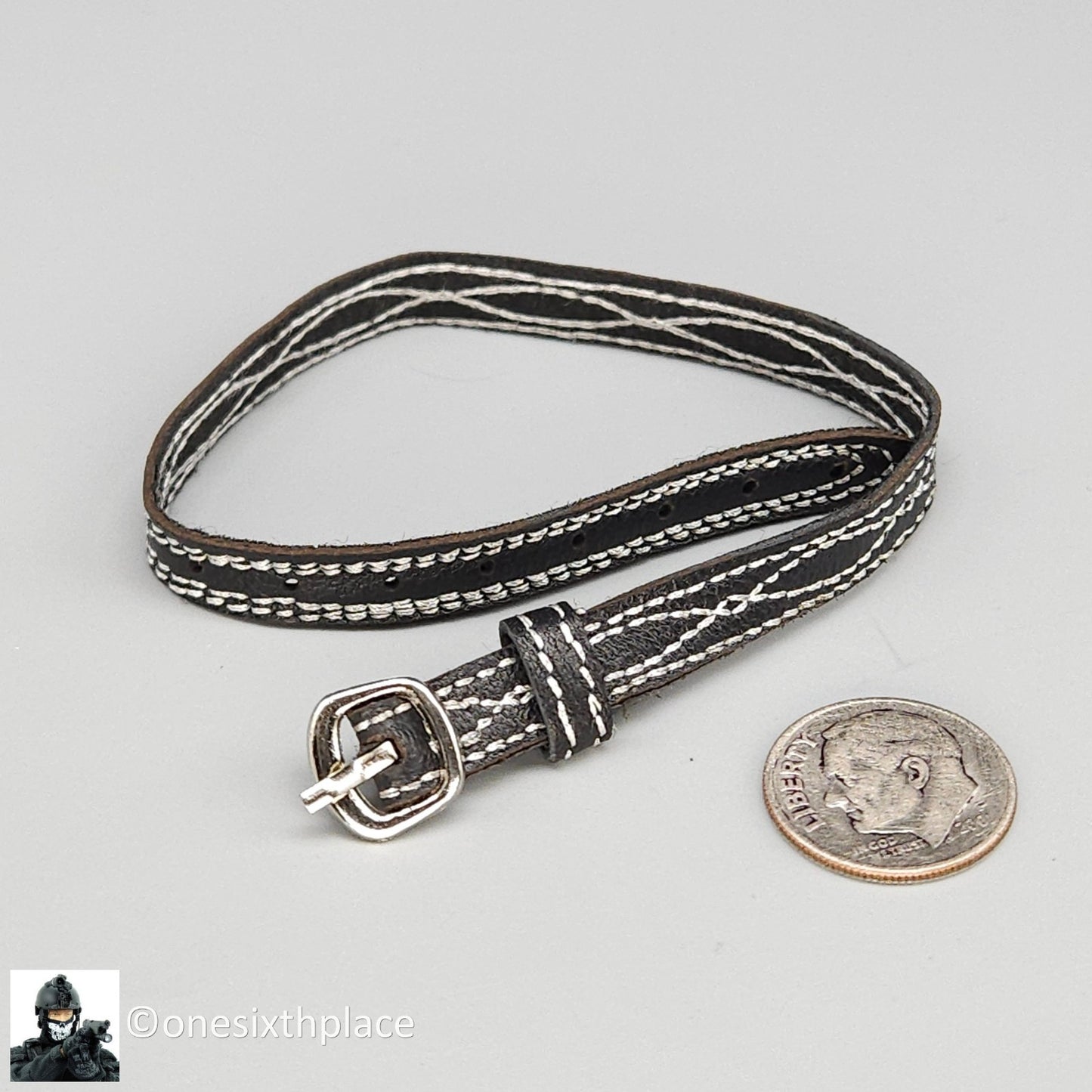 1:6 scale Easy & Simple Coalition Forces Black Belt for 12" Figure 26065SC