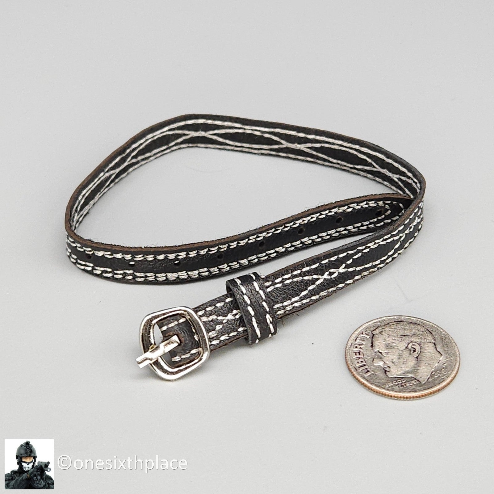 1:6 scale Easy & Simple Coalition Forces Black Belt for 12" Figure 26065SC