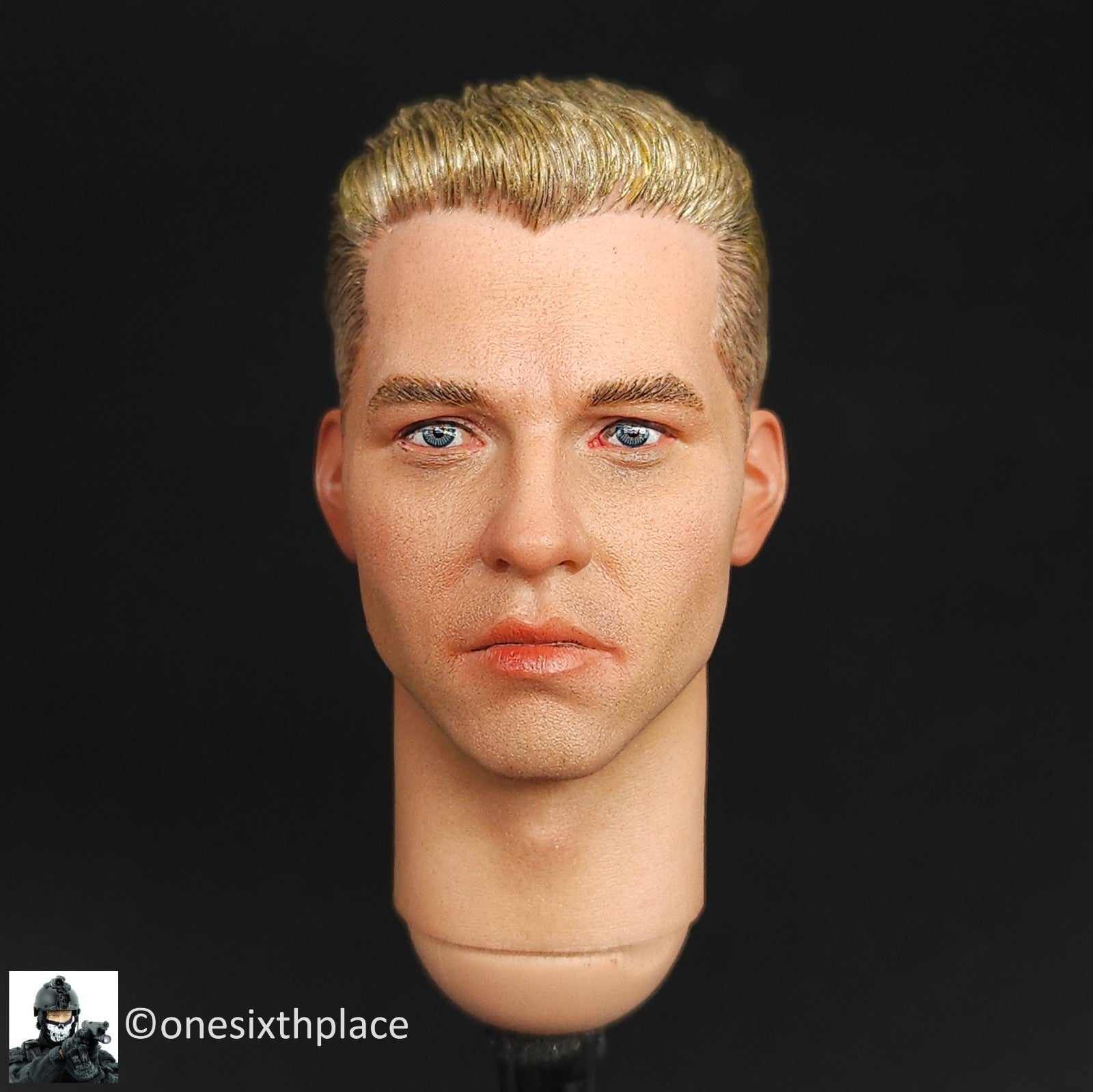 1:6 DID US Navy F-14 Pilot Tom & Nick "Iceman" Head Sculpt for 12" Figures