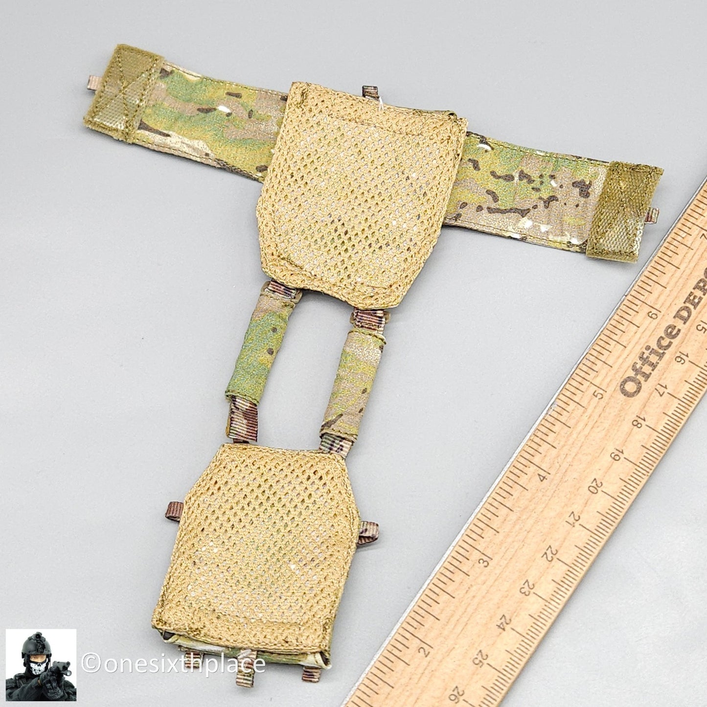 1:6 scale Easy & Simple Russian ALPHA Team Leader Multicam DCS Plate Carrier
