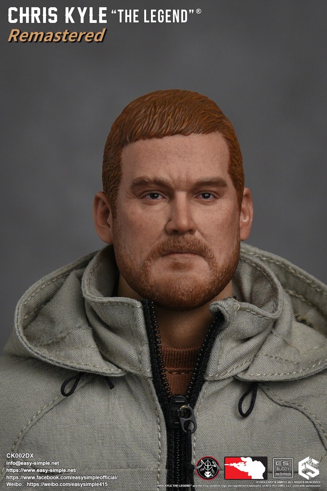 1:6 scale Easy & Simple Chris Kyle The Legend Remastered Deluxe Version CK002DX