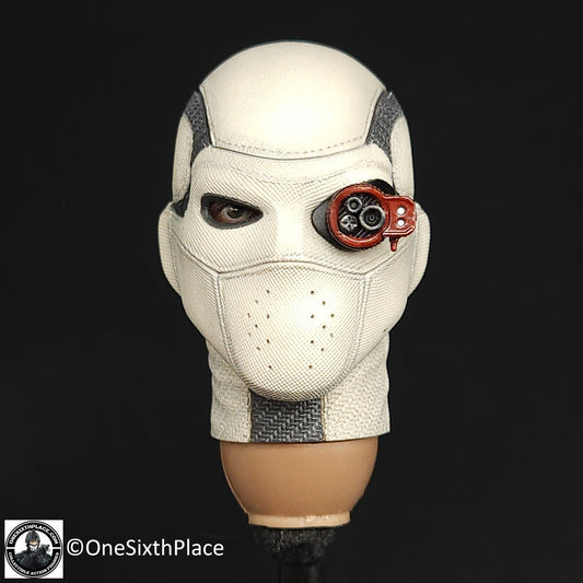 1:6 scale Hot Toys Deadshot Head Sculpt for 12" Figures MMS381