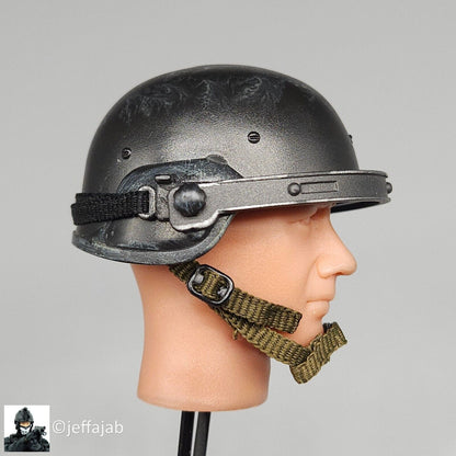 1:6 BBI LAPD SWAT Mendez Black PASGT Helmet for 12" Figures Police