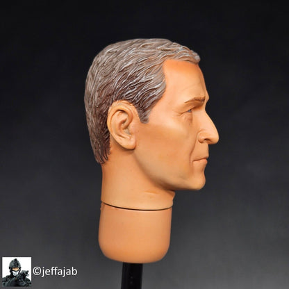 1:6 BBI Pilot George Bush Male Head Sculpt for 12" Figures