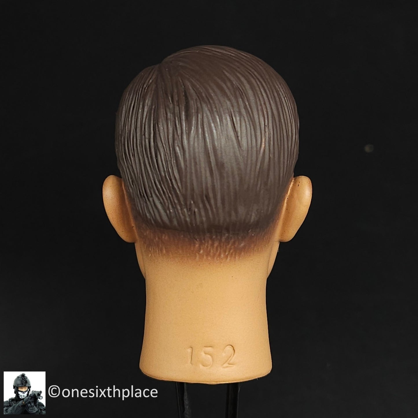 1:6 scale Dragon WWII German DAK Egon Male Head Sculpt for 12" Figures