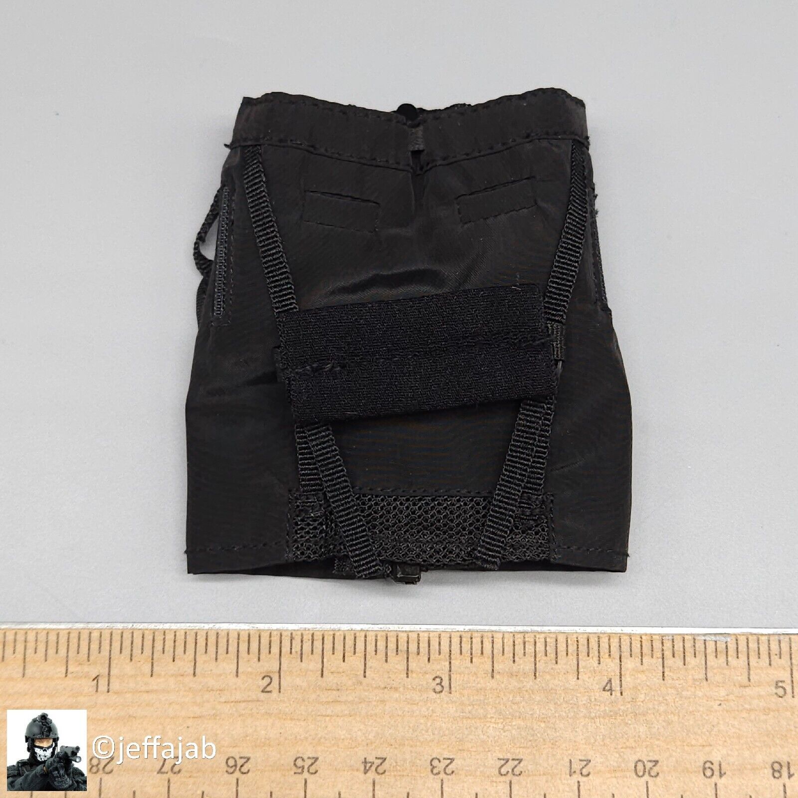 1:6 Very Cool Trickybaby 12 Female Black Tactical Skirt for 12" Figures