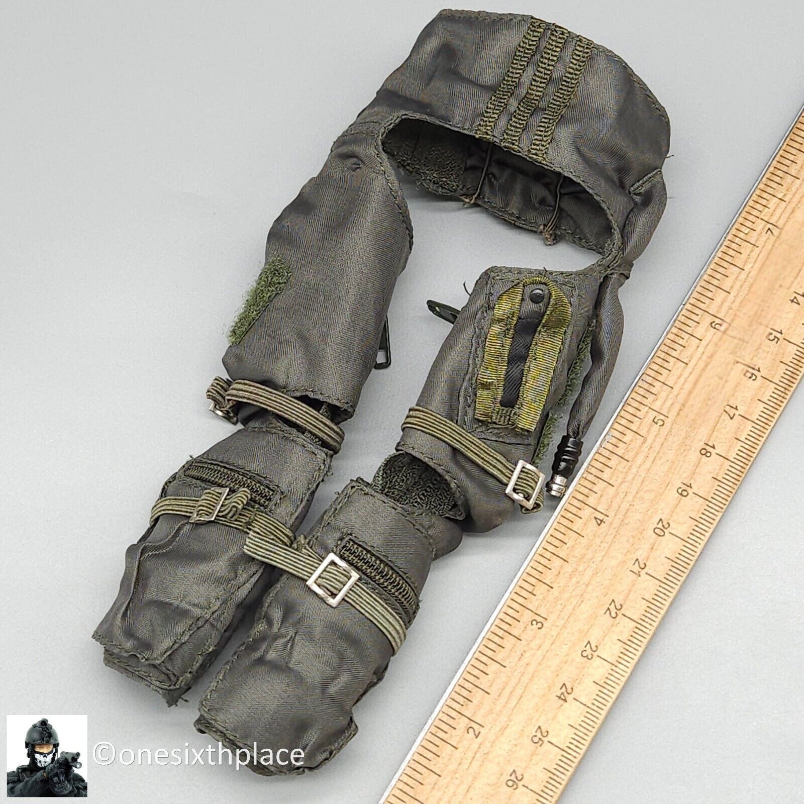 1:6 BBI Navy Pilot Flight Vest Life Preserver Equipment Set for 12" Figures