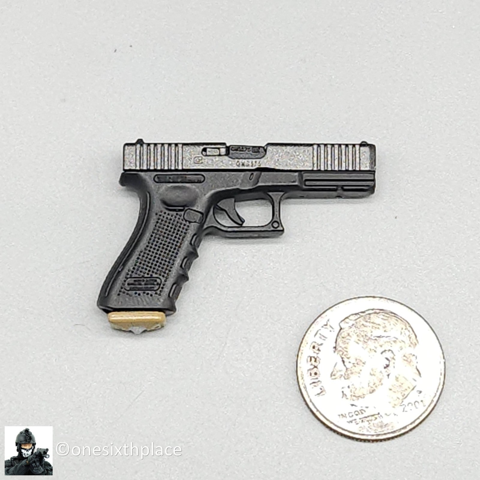 1:6 scale Easy & Simple Russian ALPHA Team Leader G Pistol for 12" Figures