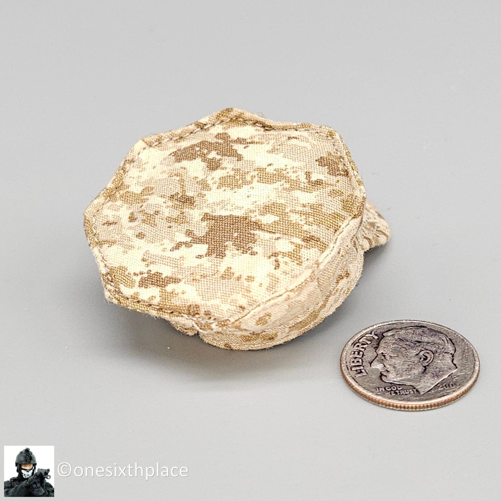 1:6 Scale Flagset Female USMC Dog Trainer MARPAT Hat Cover for 12" Figures